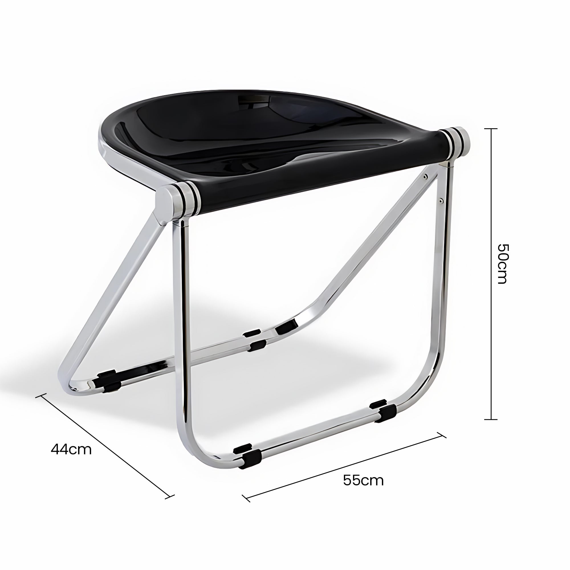 Leirvik Portable Folding Stool Seat | Replica Pluff Stool