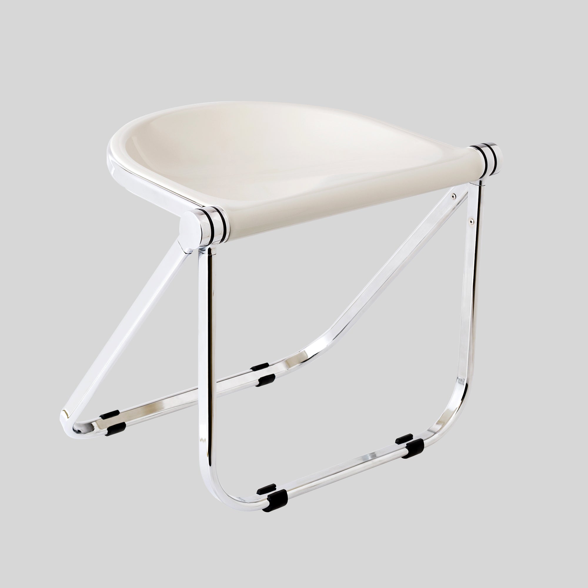 Leirvik Portable Folding Stool Seat | Replica Pluff Stool