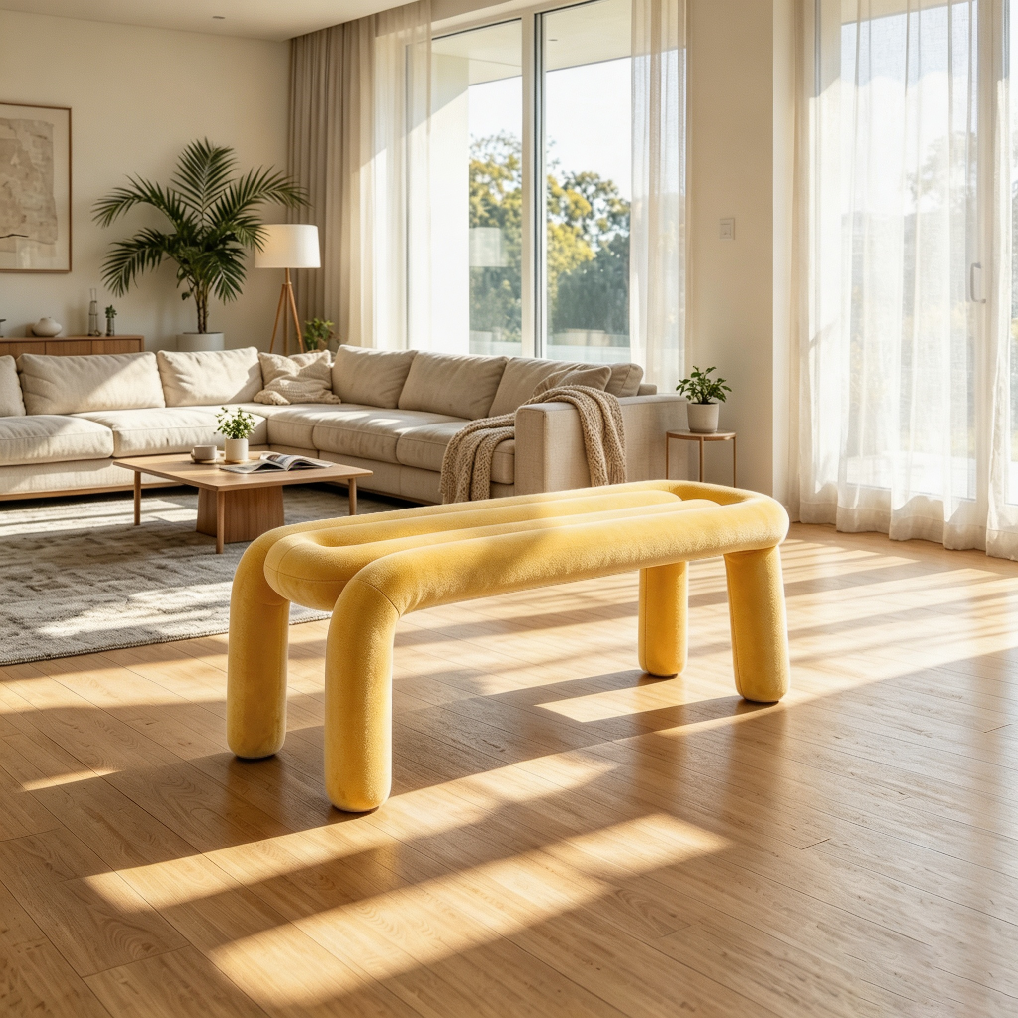 Eksjo Replica Bold Bench - Orange