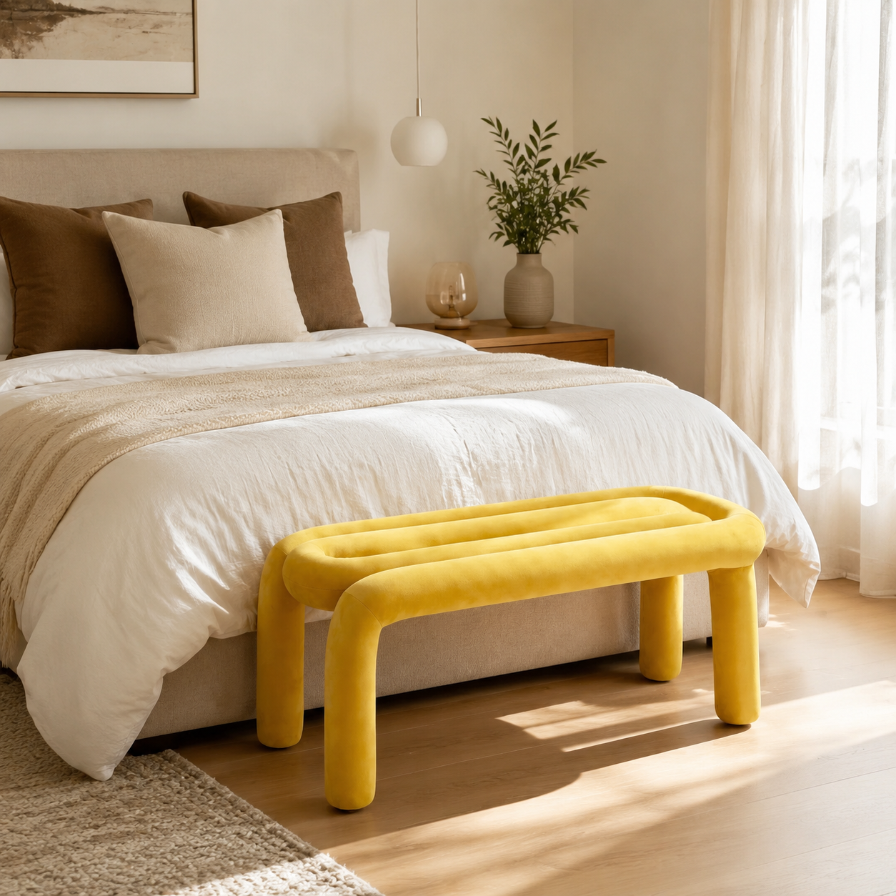 Eksjo Replica Bold Bench - Orange