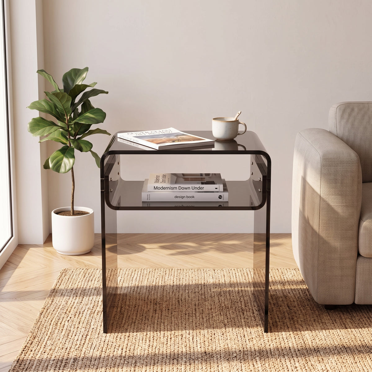 Fredensborg Acrylic Side Table