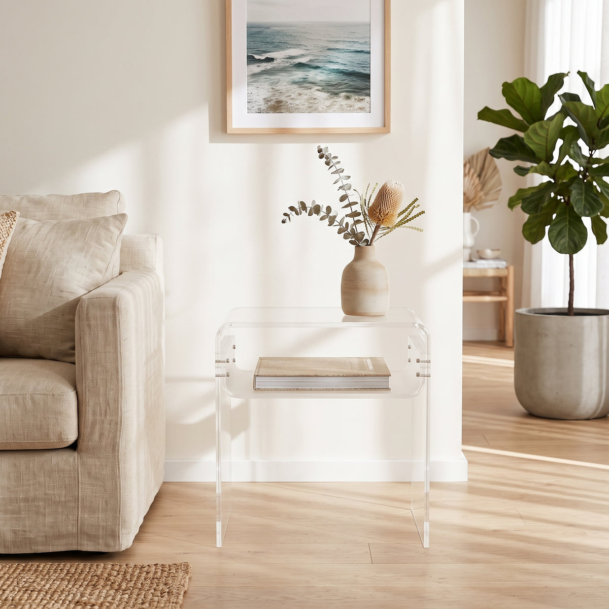 Fredensborg Acrylic Side Table