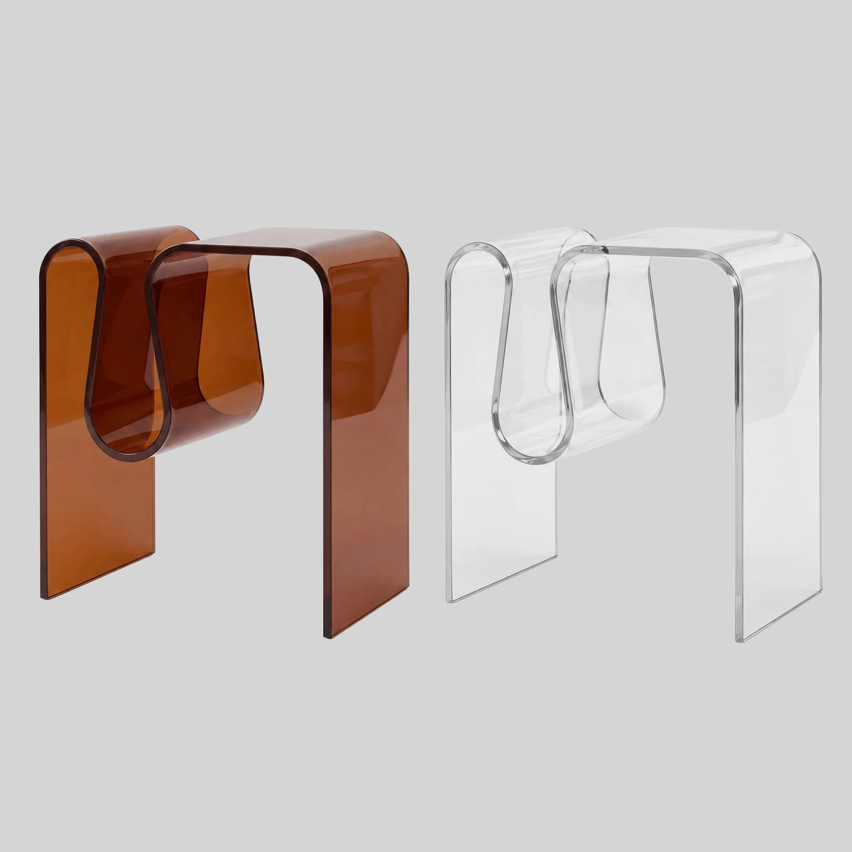 Gentofte Acrylic Bedside Table
