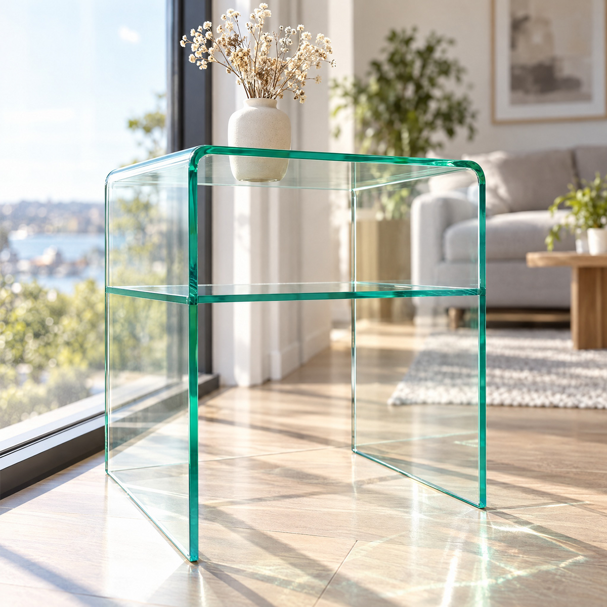 Glostrup Acrylic Side Table