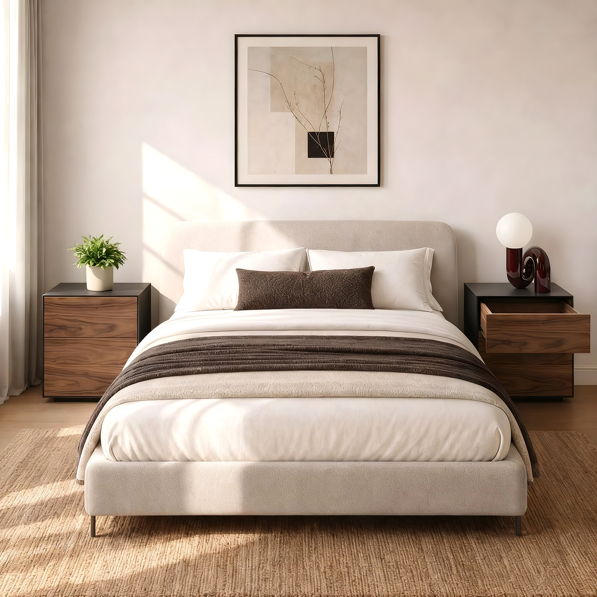 Hedensted Bedside Table
