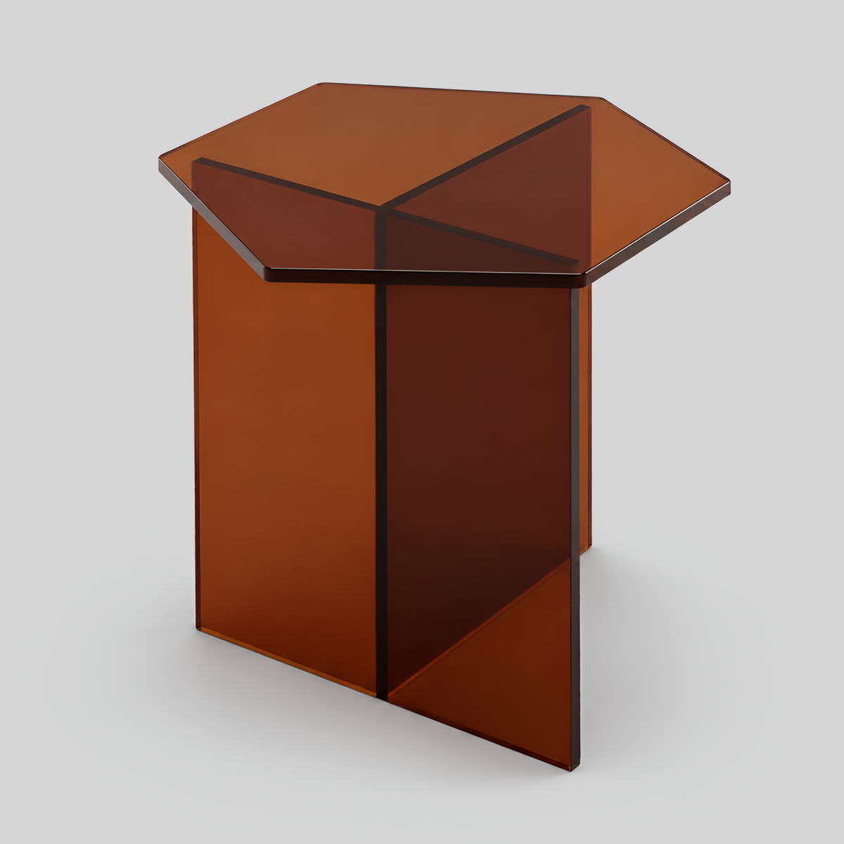 Herlev Acrylic Bedside Table