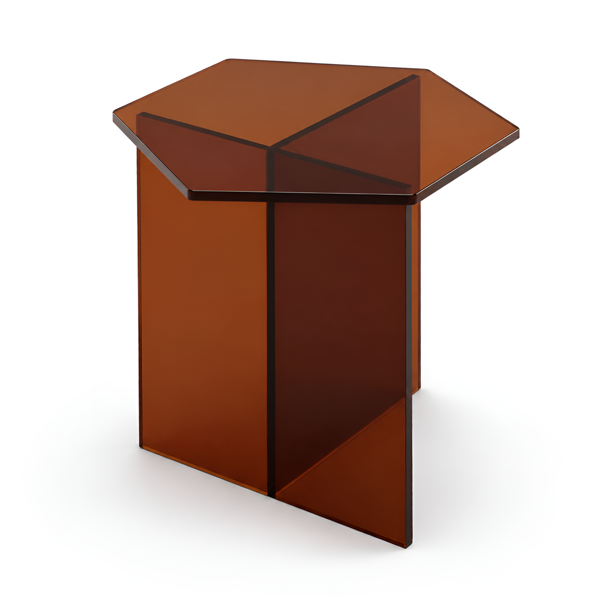 Herlev Acrylic Bedside Table