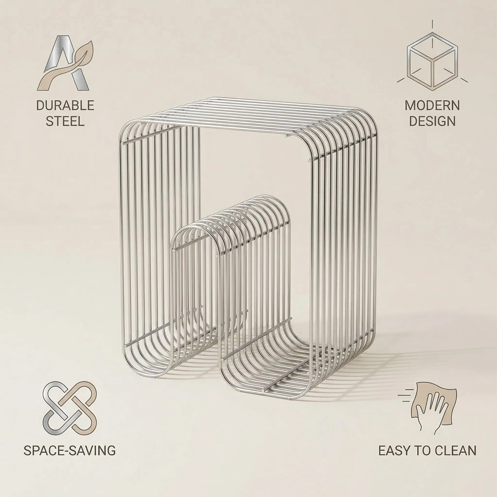 Herning Metal Side Table