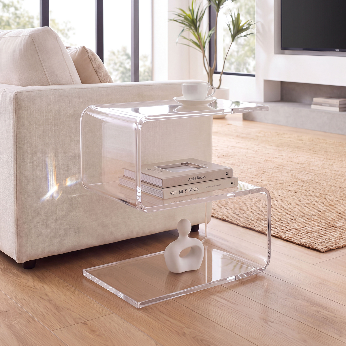 Hundested Acrylic Side Table