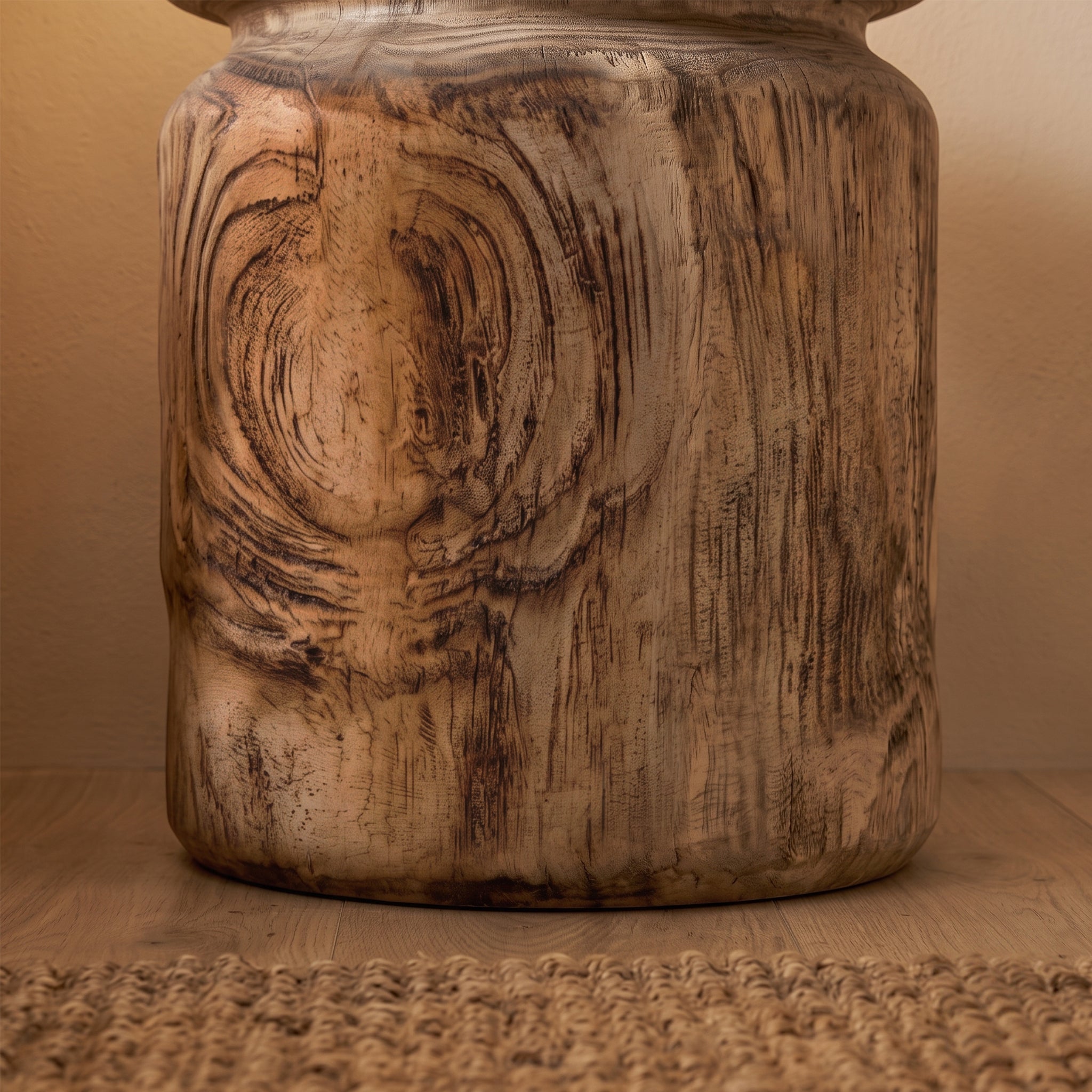 Marstrand Wooden Rustic Accent Table