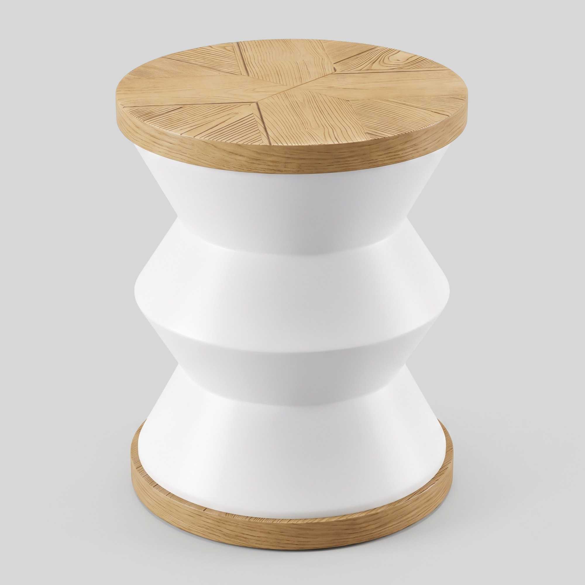 Piteå Sculptural Accent Side Table