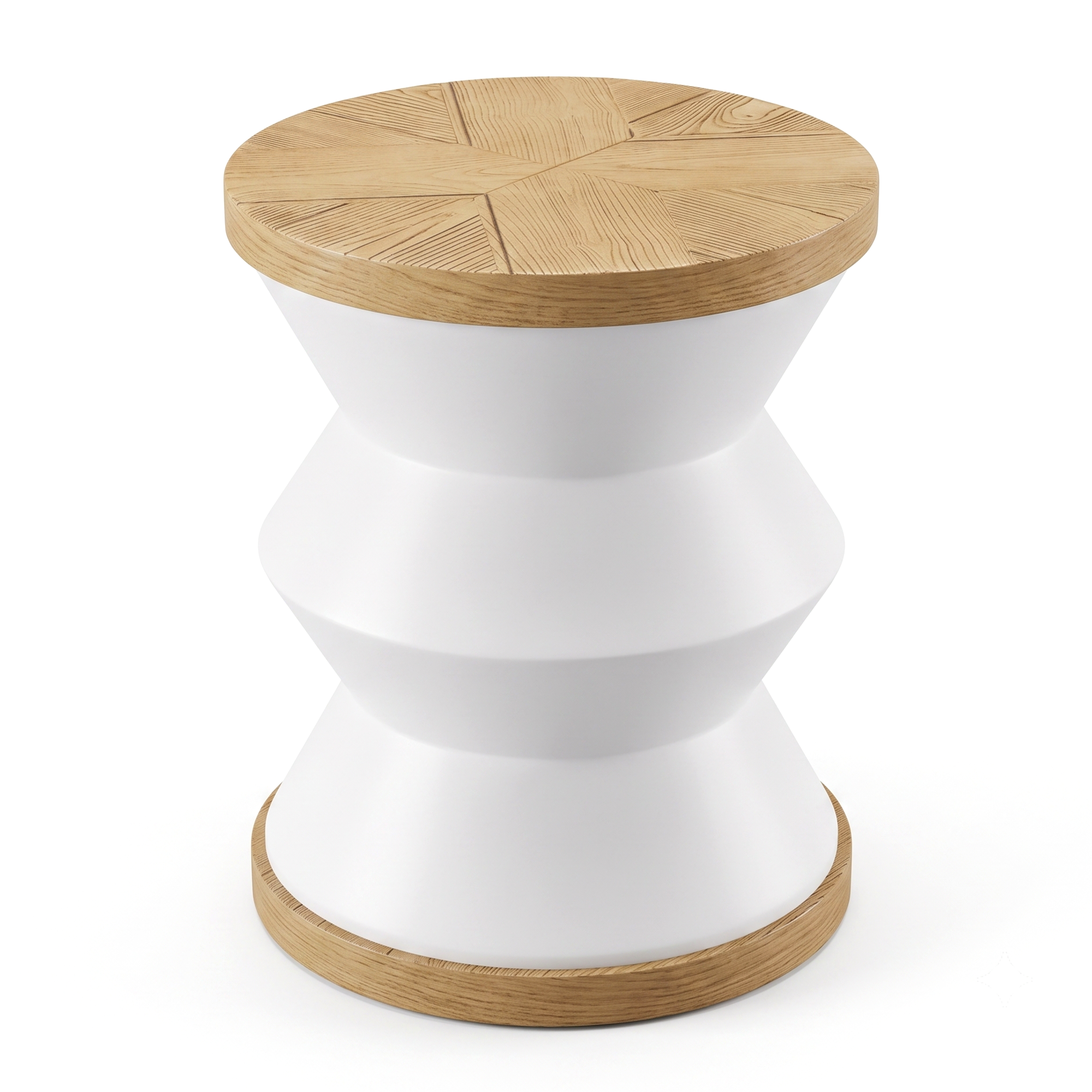 Piteå Sculptural Accent Side Table