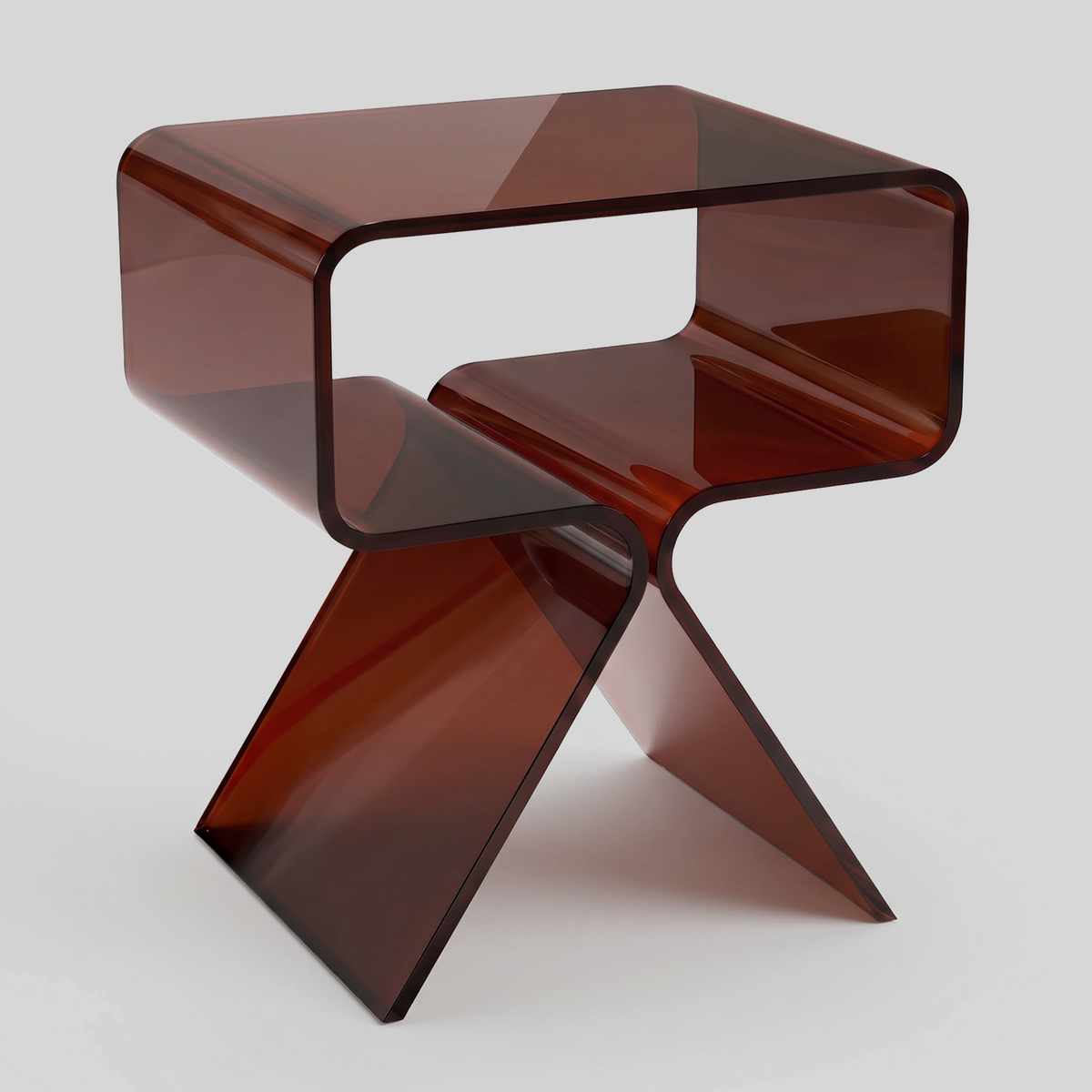 Hadsund Acrylic Side Table