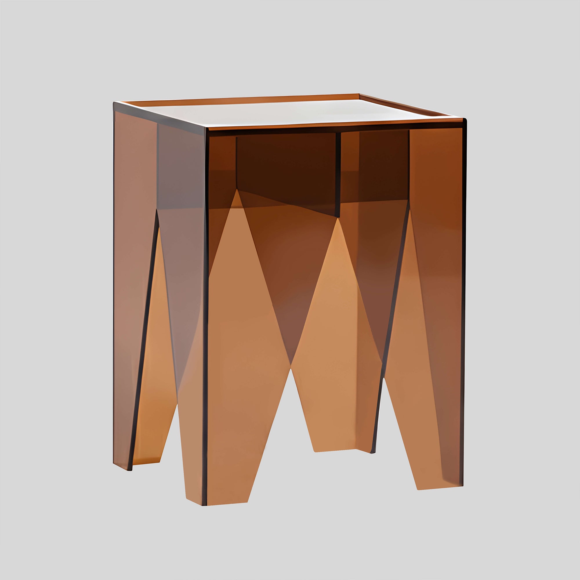 Varde Acrylic Bedside Table