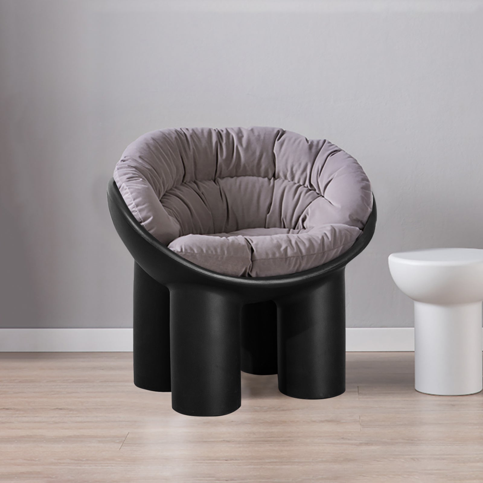 Riala Roly Poly Chair - Black