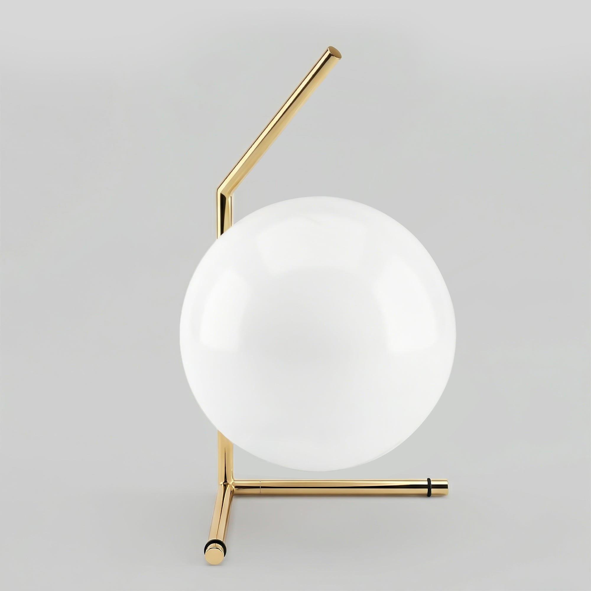 Milano Glass Globe Table Lamp - Gold