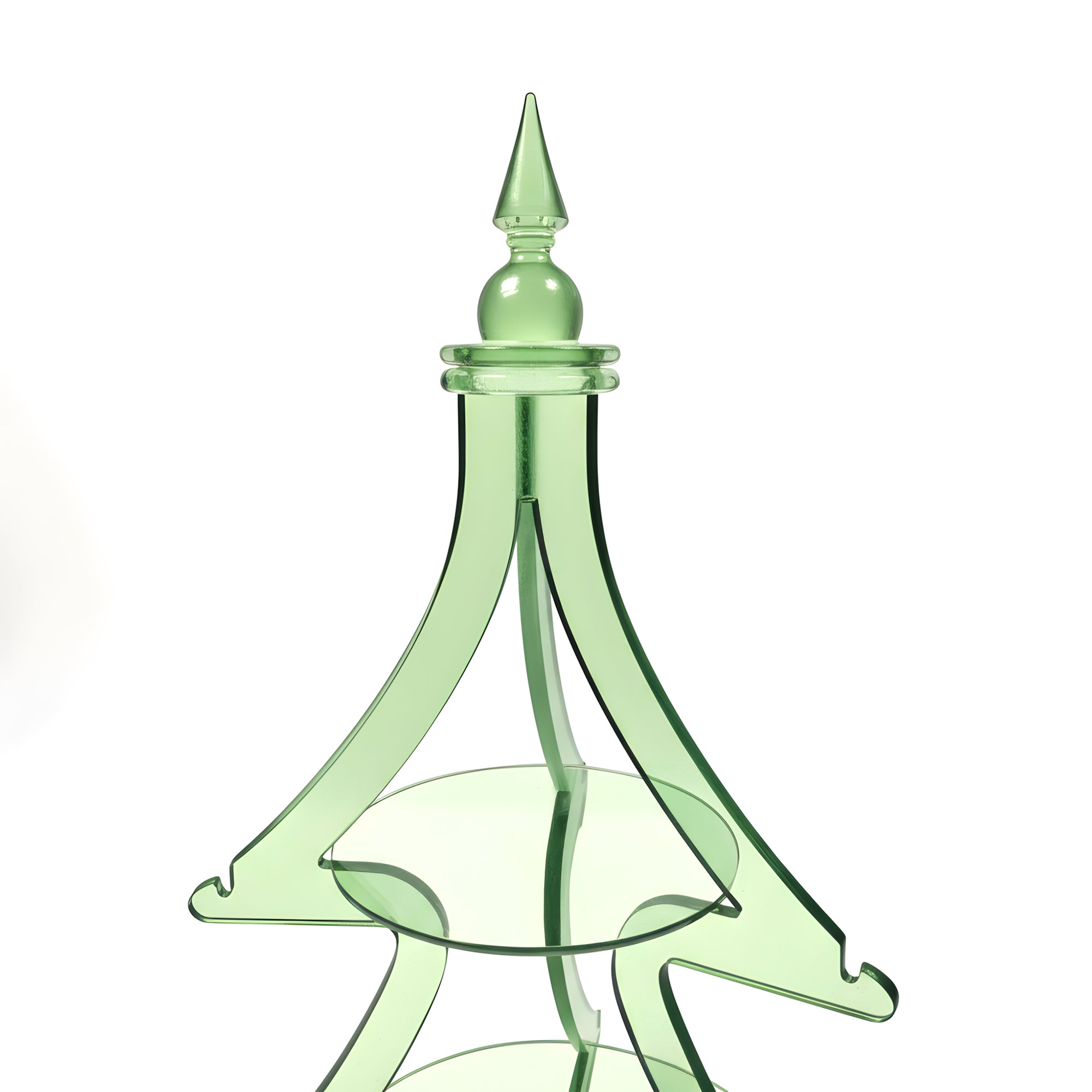 Götgatan 3-Tier Acrylic Christmas Tree Dessert Stand